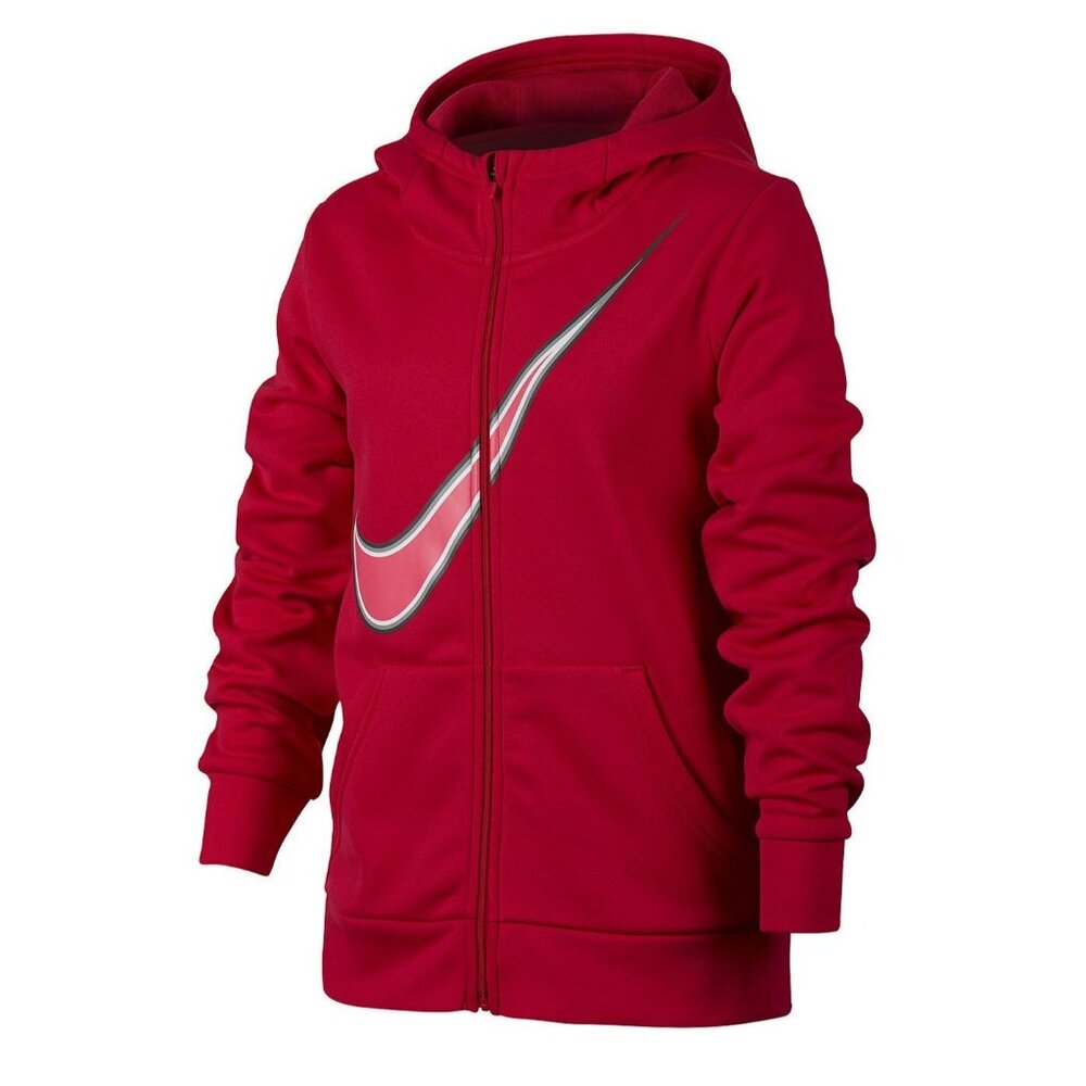 Nike Dri-Fit Girls Hoodie Pink XL - Picture 12 of 14